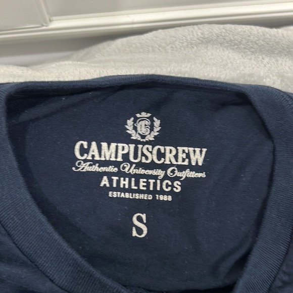 dark navy blue canadian tshirt never worn size small - Picture 2 of 2